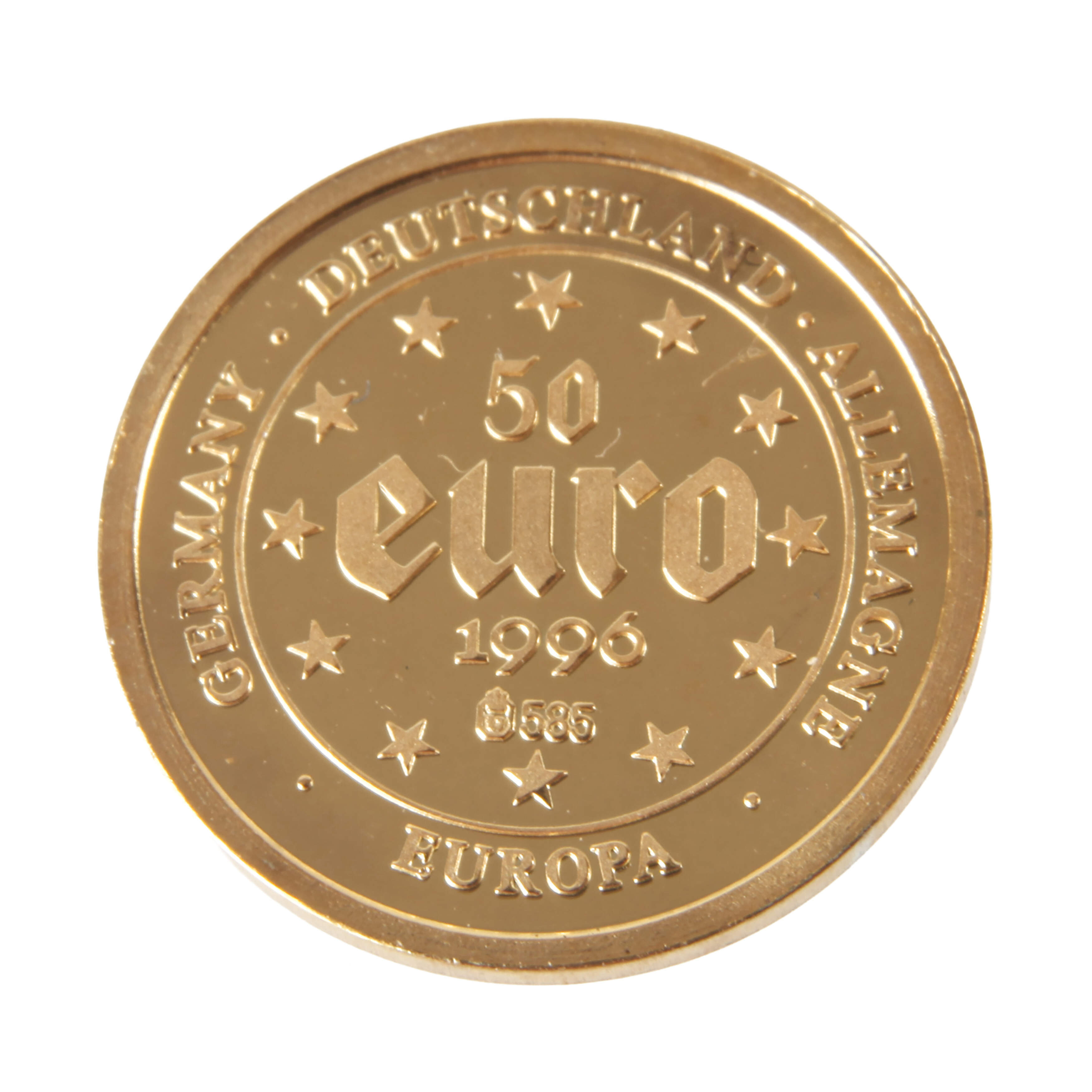 Goldmünze Karl der Große