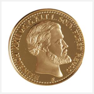 Stadttaler Greiz in Gold