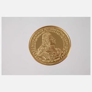 Stadttaler Greiz in Gold