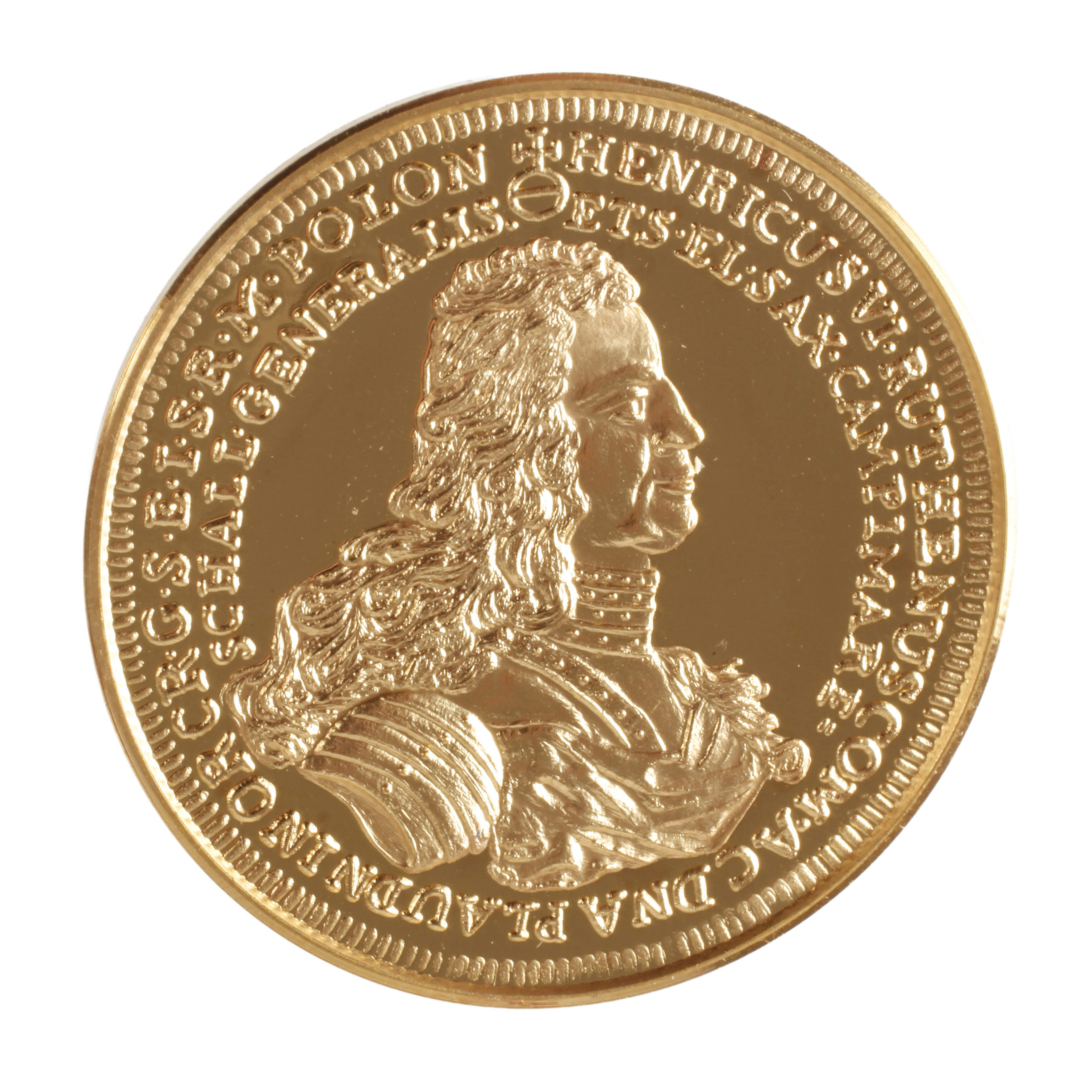 Stadttaler Greiz in Gold