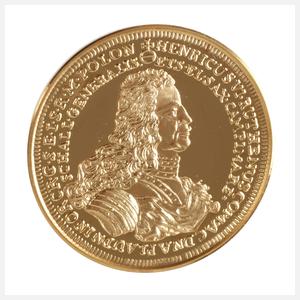 Stadttaler Greiz in Gold