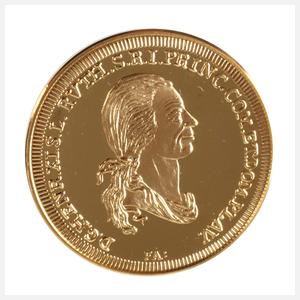 Stadttaler Greiz in Gold