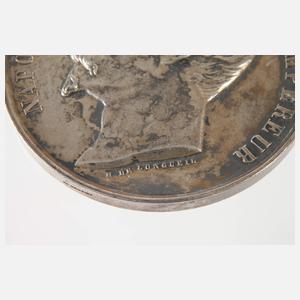 Silbermedaille Frankreich