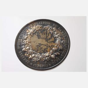 Silbermedaille Frankreich