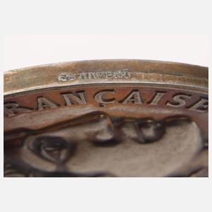 Silbermedaille Frankreich