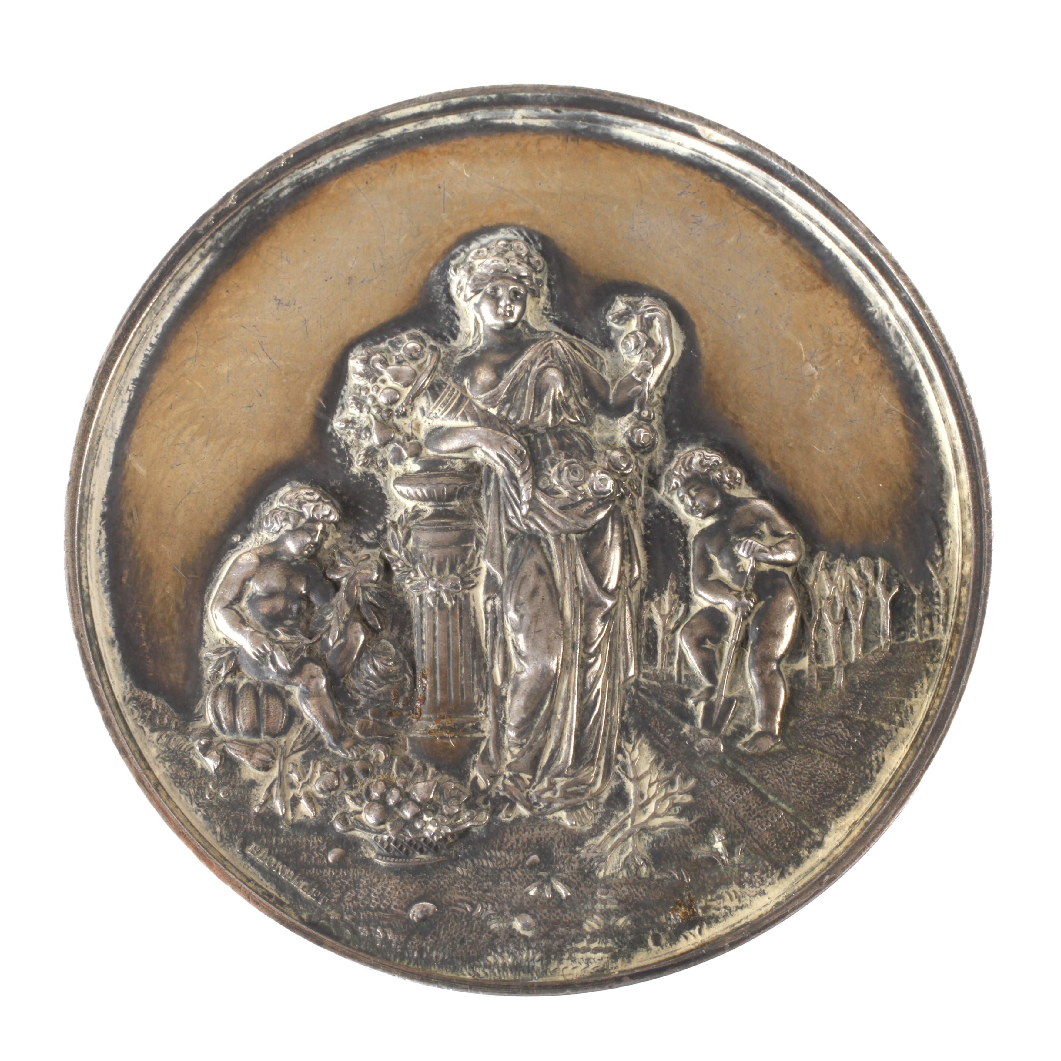 Silbermedaille Frankreich