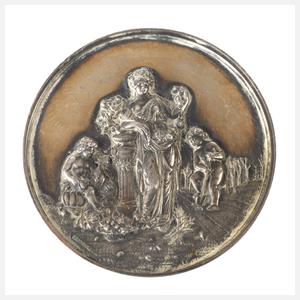 Silbermedaille Frankreich