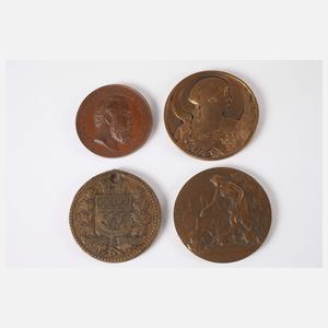 Konvolut Medaillen und Plaketten