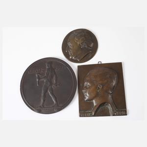 Konvolut Medaillen und Plaketten