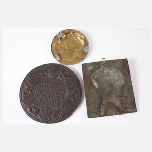 Konvolut Medaillen und Plaketten