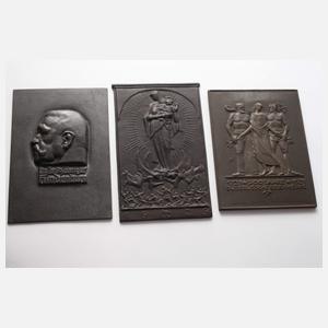 Konvolut Medaillen und Plaketten