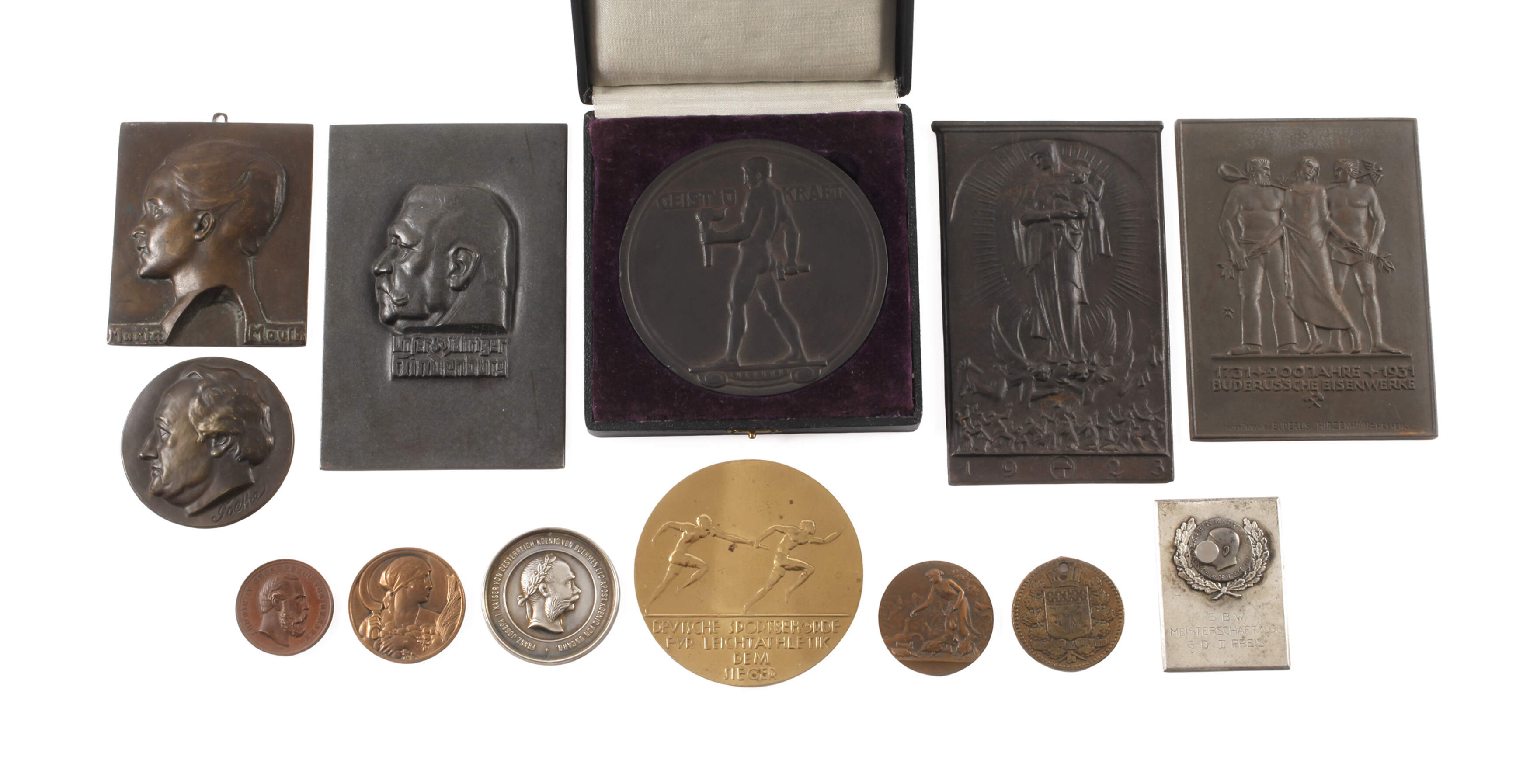 Konvolut Medaillen und Plaketten