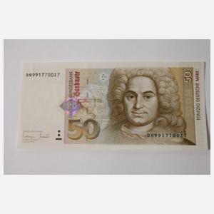 Geldscheine für 290 DM