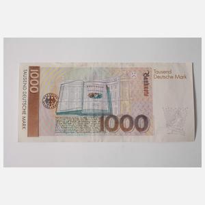 Geldschein 1000 DM