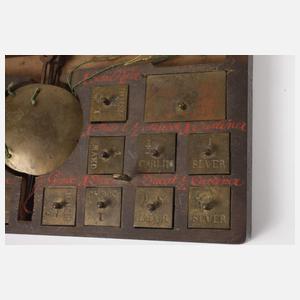 Münzwaage Johann Peter Braselmann