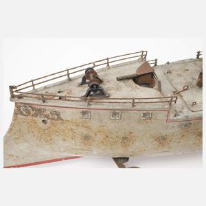 Frühes Bing Kriegsschiff "Formidable"