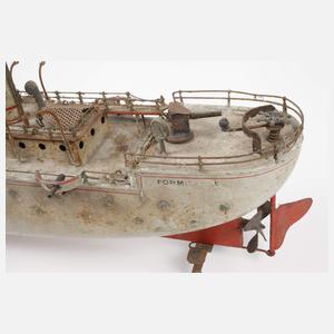 Frühes Bing Kriegsschiff "Formidable"