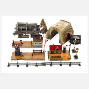 Großes Konvolut Märklin Eisenbahn-Zubehör