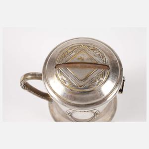 Spardose als Deckelhumpen