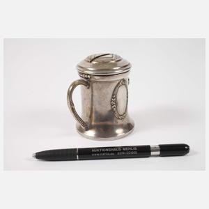 Spardose als Deckelhumpen