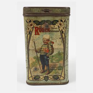 Spardose "Rüger Kakao- und Schokoladen-Fabriken"