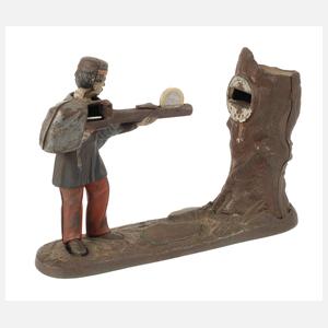 Mechanische Spardose "Creedmoore Bank"