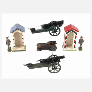 Konvolut Militärspielzeug