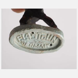 Elastolin Massefiguren in Parteiparade