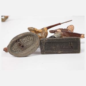 Konvolut Massesoldaten als Amerikaner/Engländer