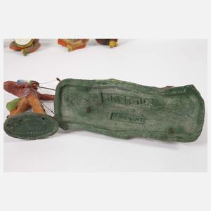 Konvolut Elastolin Massefiguren Wild-West