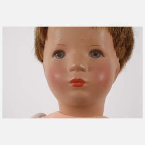 Drei Käthe Kruse Puppen als Familie