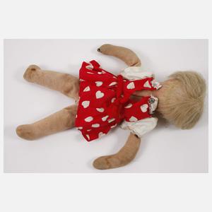 Drei Käthe Kruse Puppen als Familie