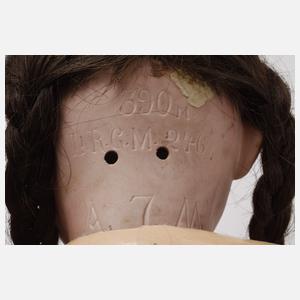 Zwei große Armand Marseille Porzellankopfpuppen