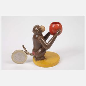 Wendt & Kühn früher Affe mit Napf
