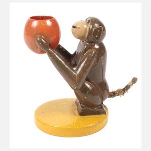 Wendt & Kühn früher Affe mit Napf