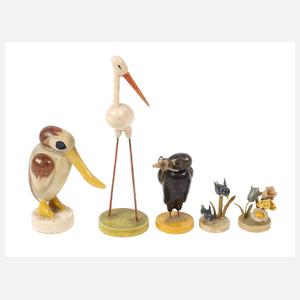 Wendt & Kühn Konvolut frühe Vögel