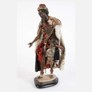 Vier große Angela Tripi Krippenfiguren