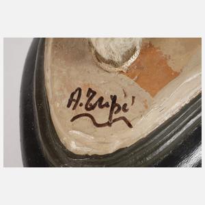 Vier große Angela Tripi Krippenfiguren