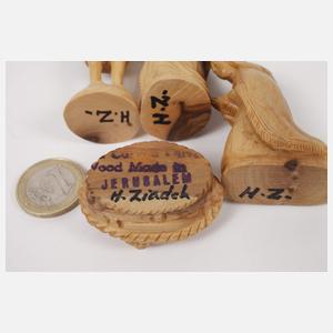 Set Krippenfiguren Olivenholz