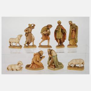 Alpenländische Weihnachtskrippe