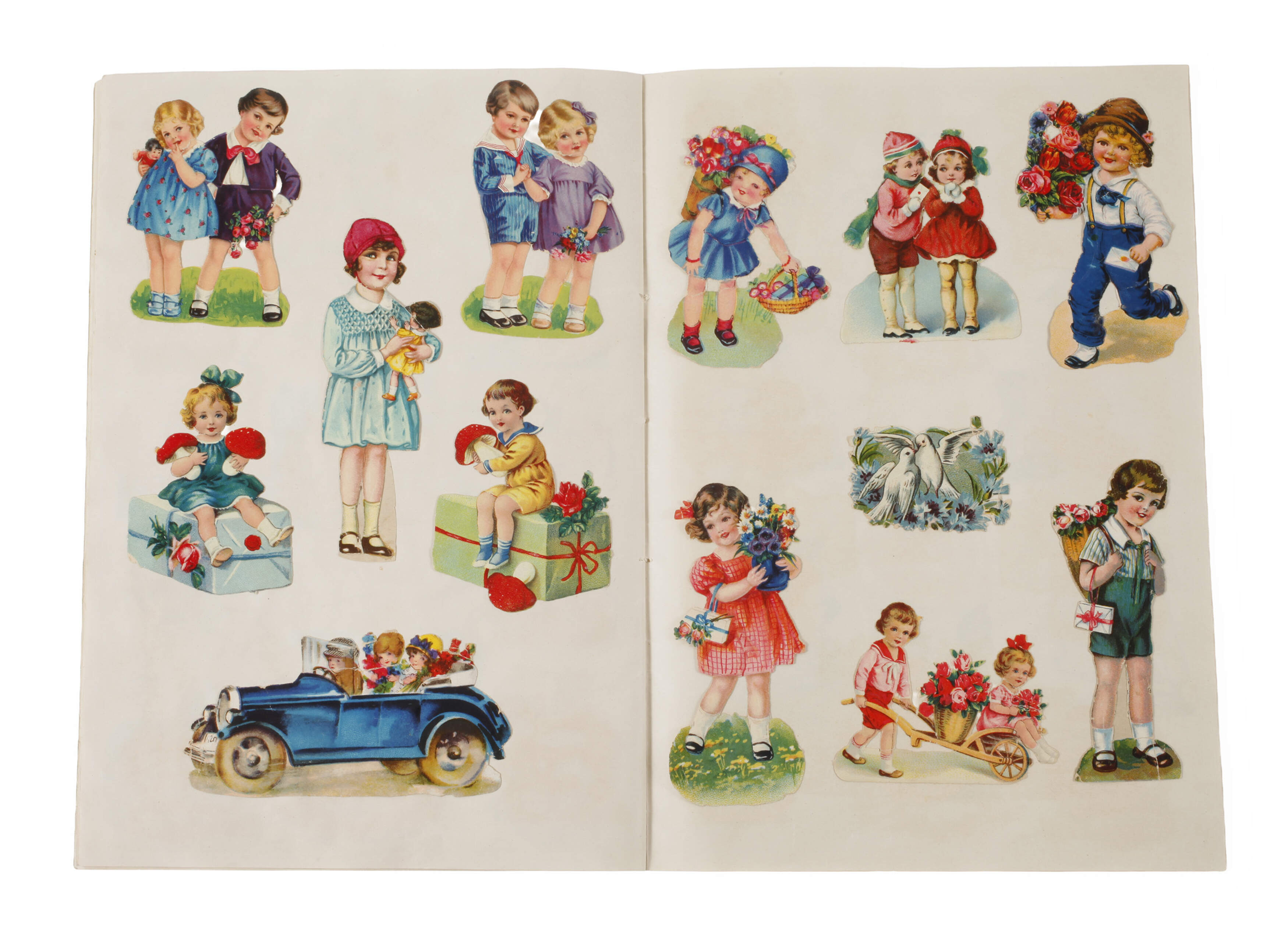 Sammelalbum Glanzbilder