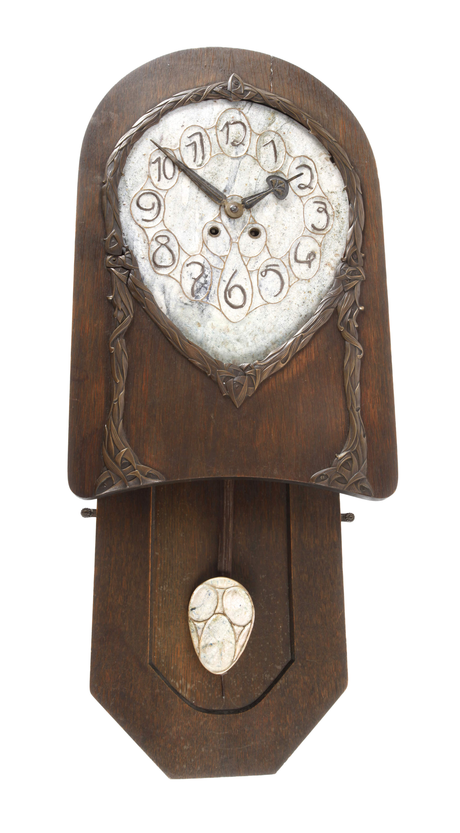 Jugendstil-Wanduhr Lenzkirch