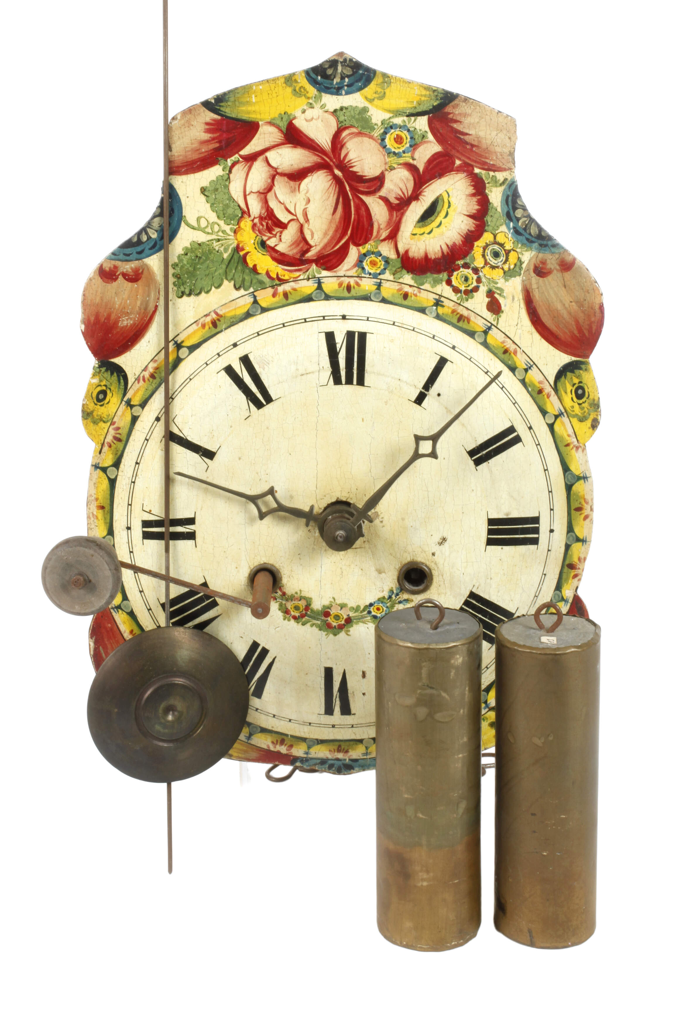 Schwarzwälder Lackschilderuhr Vincenz Scherzinger