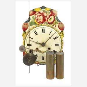 Schwarzwälder Lackschilderuhr Vincenz Scherzinger