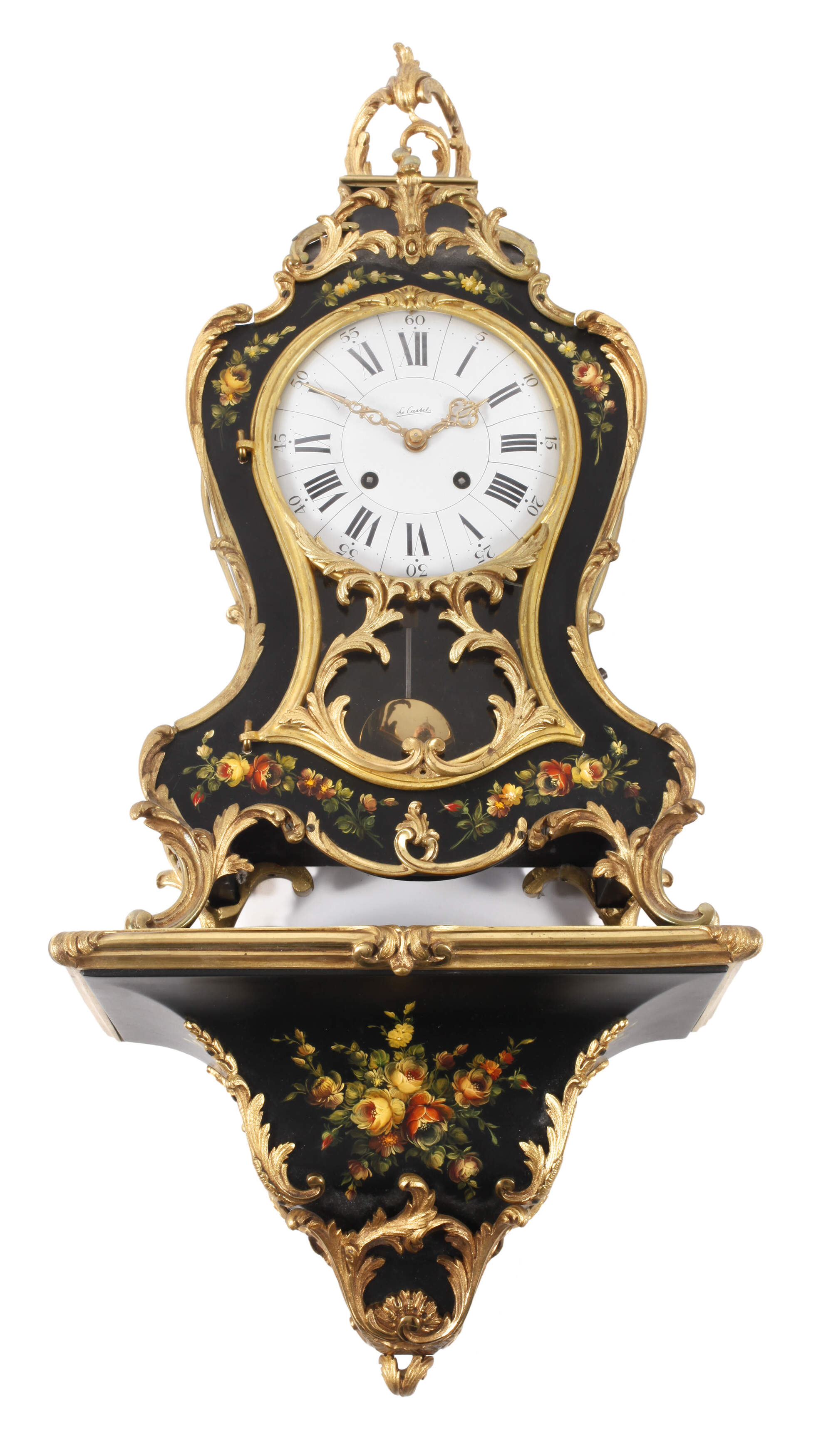 Kleine Konsoluhr Le Castel