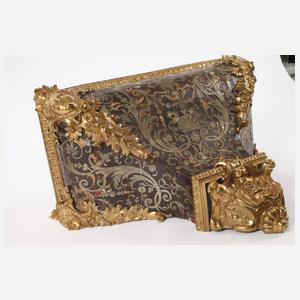 Boullé-Uhrenkonsole