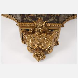 Boullé-Uhrenkonsole