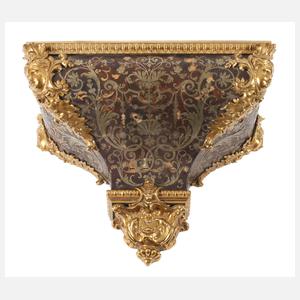 Boullé-Uhrenkonsole