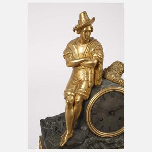 Figurenpendule Bronze