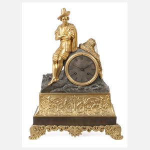 Figurenpendule Bronze